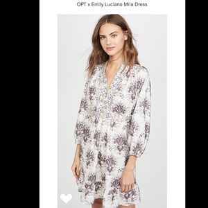 OPT x Emily Luciano Mila dress size medium. New with tags.